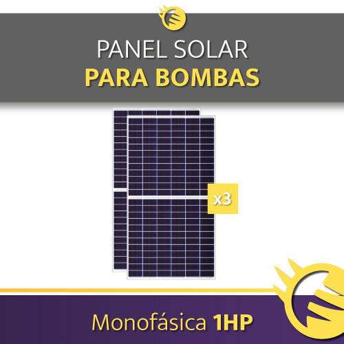 Kit Bombeo Solar 1 Hp CON INSTALACION - GTR SOLAR LTDA