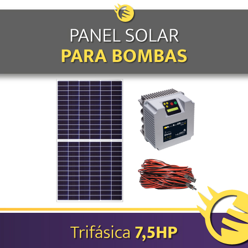 KIT BOMBEO SOLAR 5,5CV (230V) trifásica