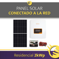 2kWp-ON GRID<br>RESIDENCIAL