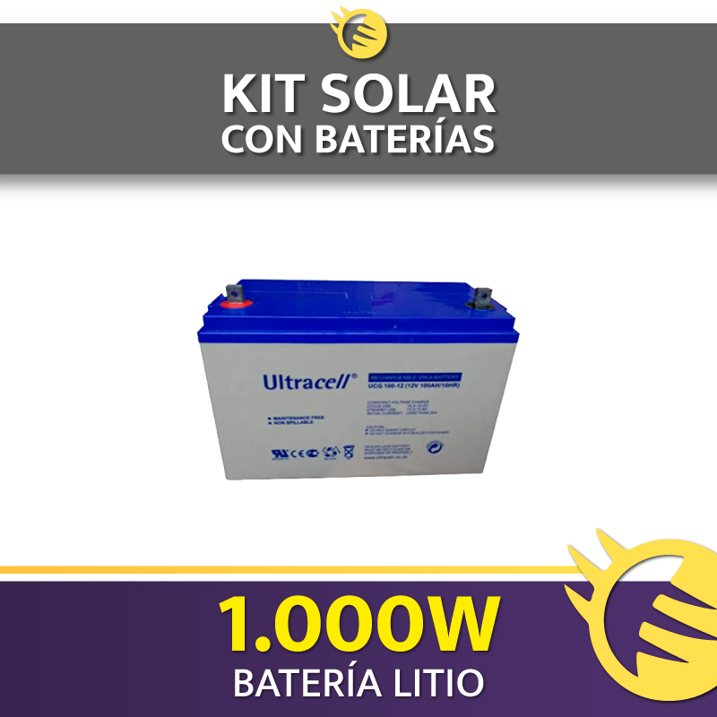 Bateria de Litio Ultracell 100Ah 12V en Santiago Chile