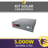KIT CON BATERÍA <BR>LITIO 5.000W - Imagen 4